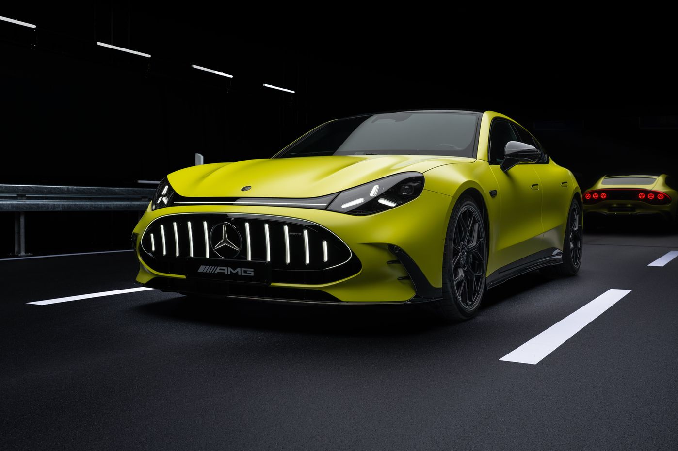 860kW Mercedes-AMG GT EV revealed with simulated V8 sounds