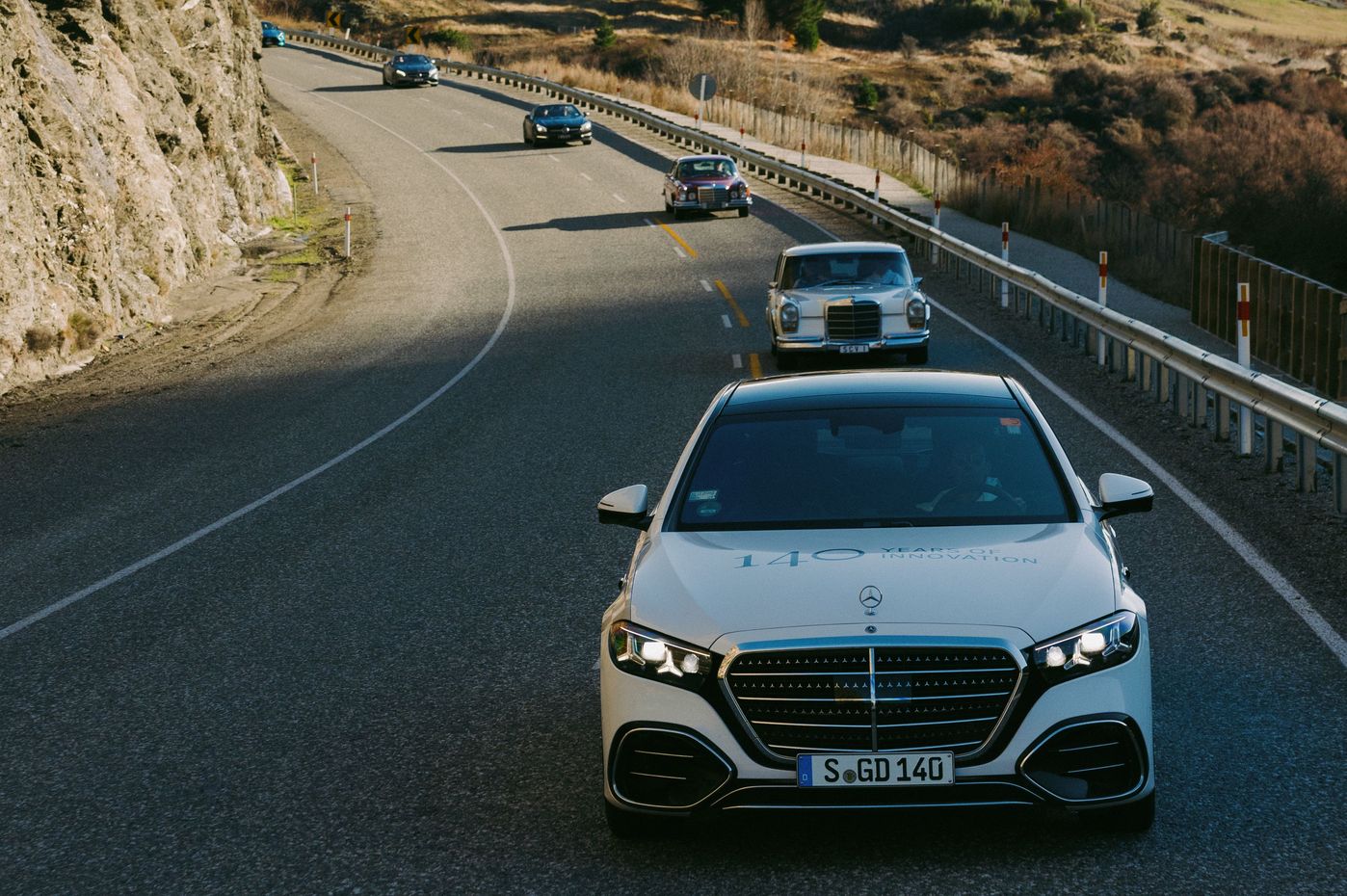 2027 Mercedes-Benz S-Class retraces NZ's motoring history on 3800km anniversary tour