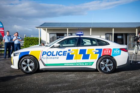 NZ's first electric police car to be immortalised in Matchbox miniature