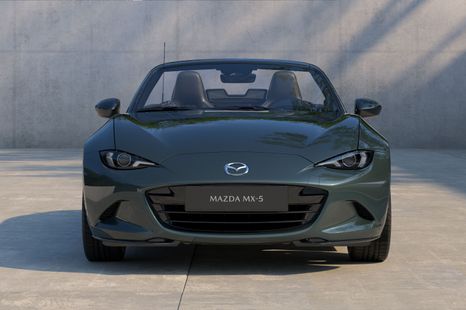 Mazda MX-5 debuts new green metallic paint for 2026 update
