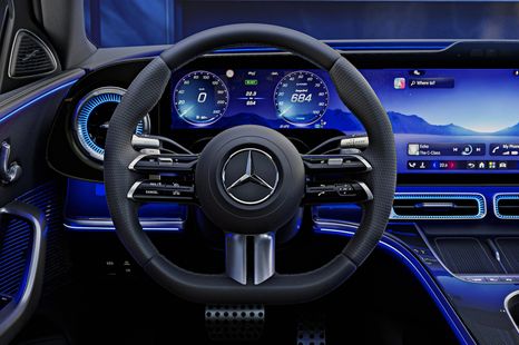 Mercedes-Benz C-Class EV's screen-heavy interior revealed