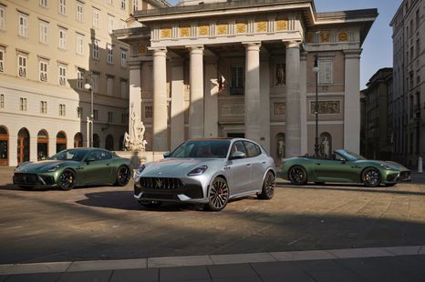Maserati's refreshed lineup brings more V6 power, more EV range