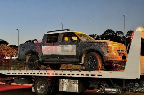 Nissan Frontier Pro plug-in hybrid ute spotted testing in Australia
