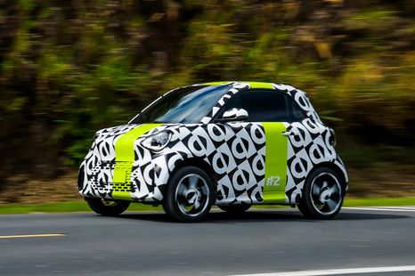 2027 Smart #2 teased as iconic ForTwo city car returns as compact EV