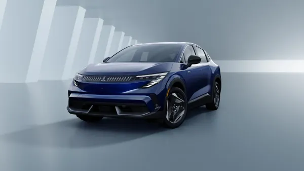 Next-gen Mitsubishi Eclipse revealed as rebadged Nissan Leaf