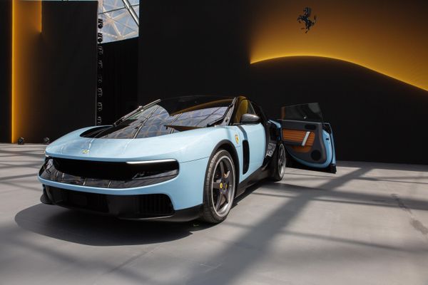 Ferrari's first electric car makes a real sound, and it isn't faked