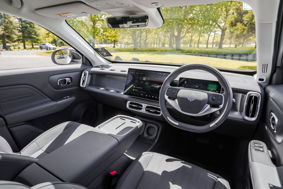 The B10 is touted as Leapmotor's first 'global' model.