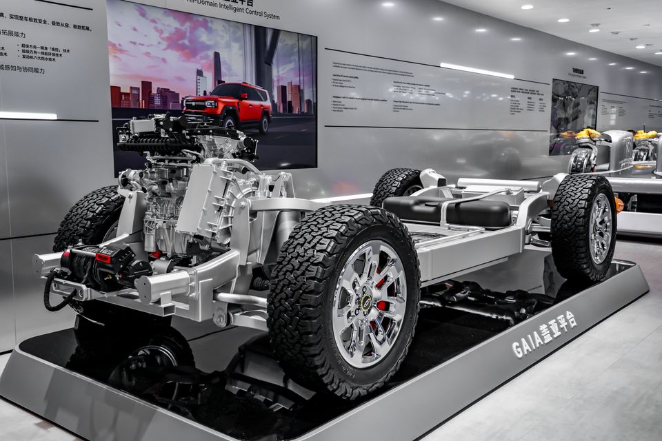 Chery debuted its new GAIA off-road platform at last month's Beijing Auto Show.