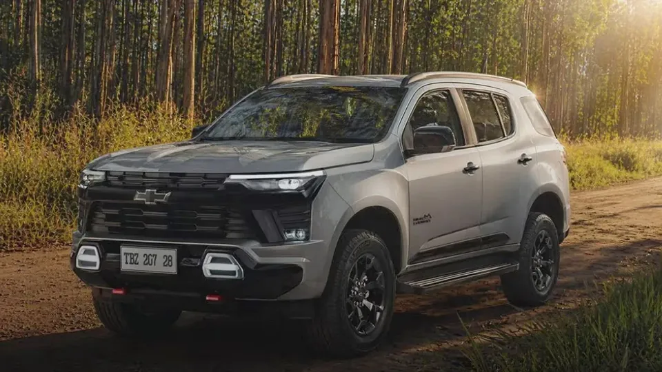 Chevrolet Trailblazer SUV, once sold locally as the Holden Trailblazer.