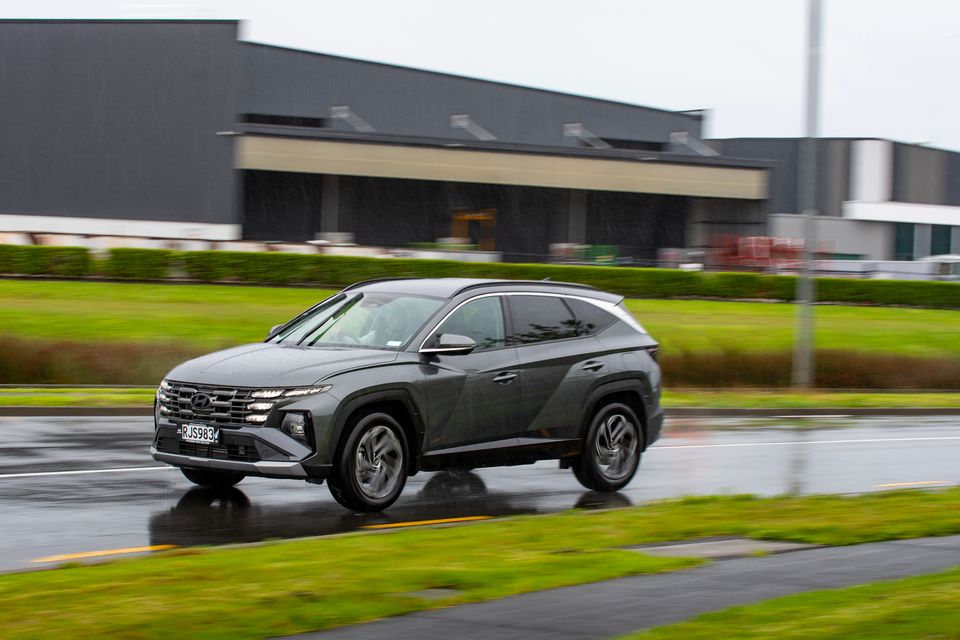 The Hyundai Tucson was a surprise leader in the passenger vehicle market in February.