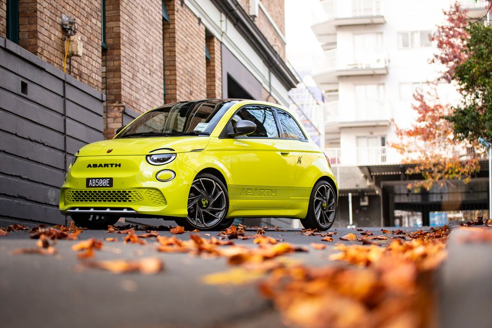Abarth 500e.