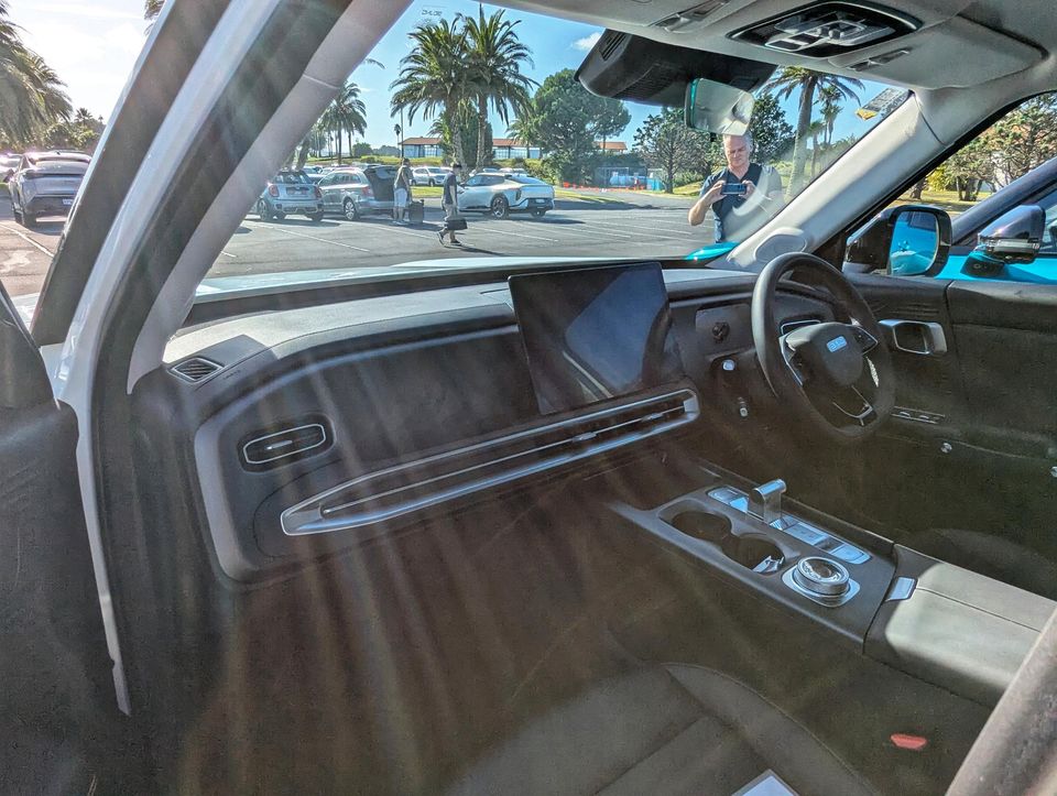 BAIC B30 interior.