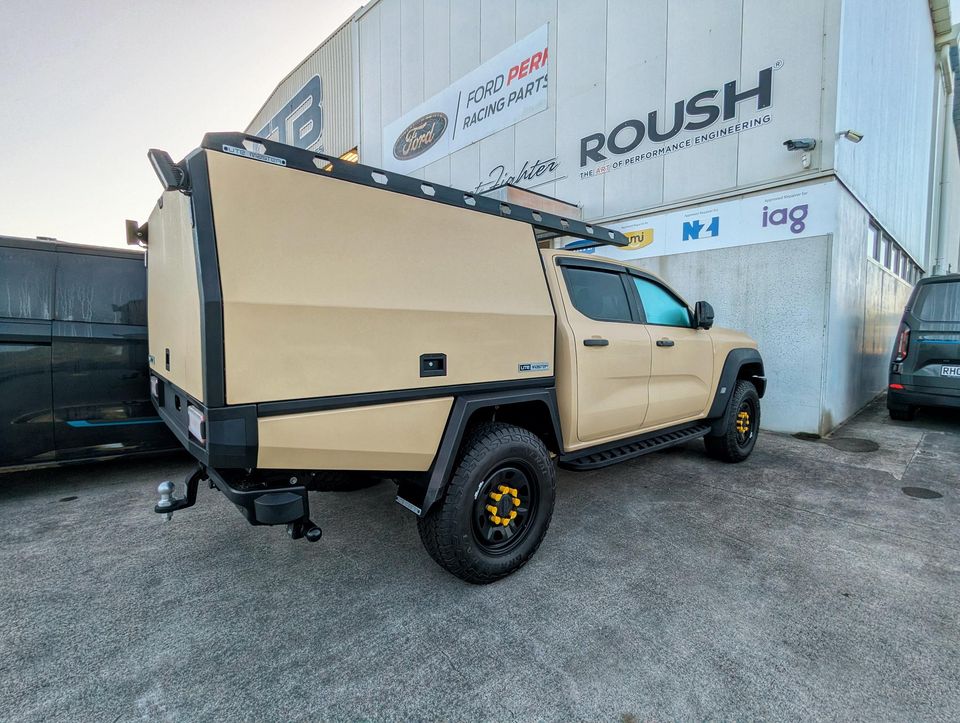 The Ranger Super Duty boasts a 4500kg towing capacity, putting it in the same towing territory as full-size American pick-ups like the Chevrolet Silverado.