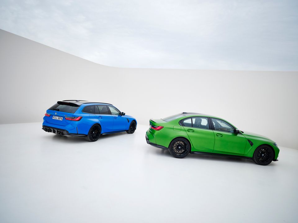 Current M3 offered in sedan and touring, will soon be joined by an EV option.