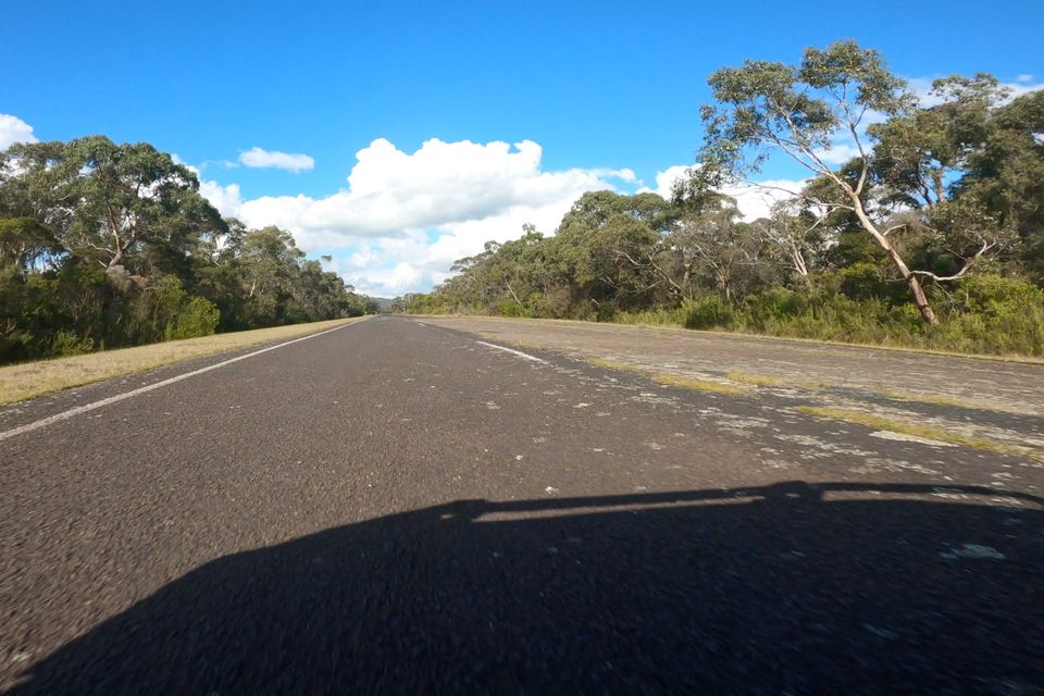 ...that is actually the entry to the "noise road", although technically the wrong way...