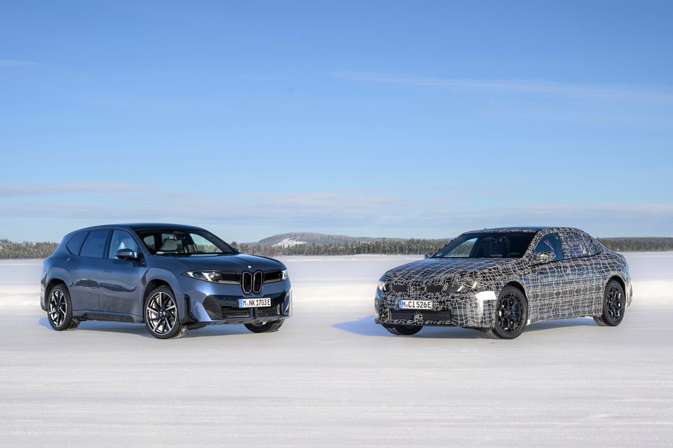 BMW iX3 (left) and i3 (right)