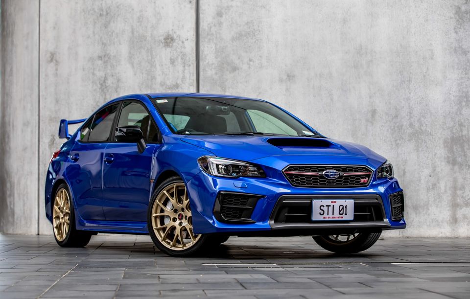 2021 Subaru WRX STI - the last STI model sold in New Zealand