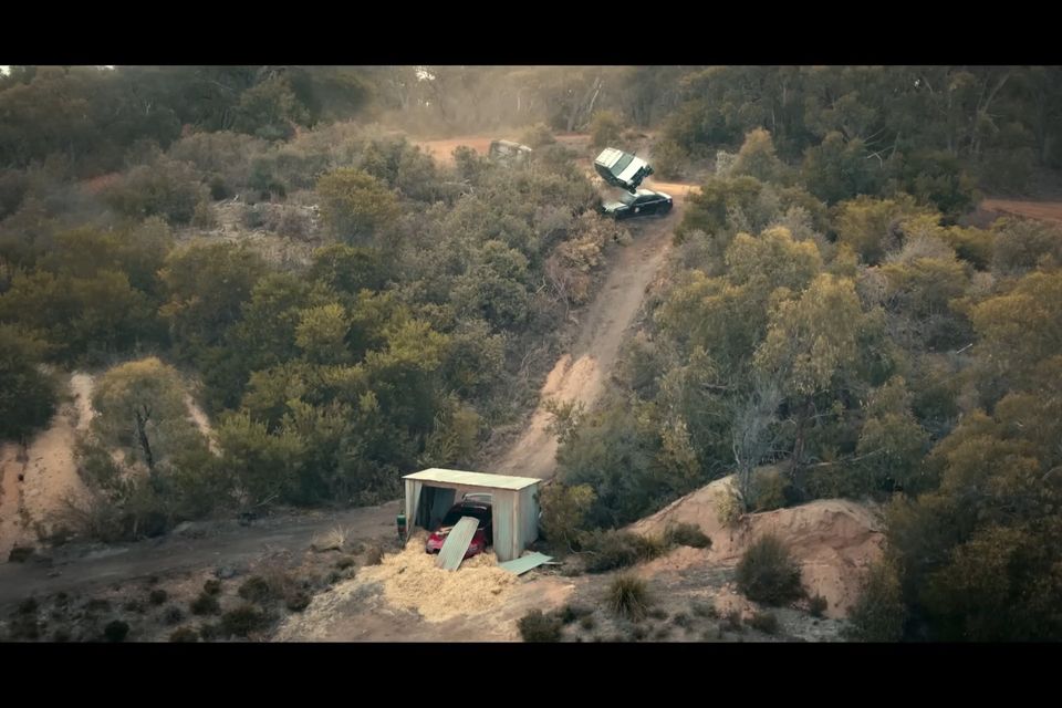 Tiny Town - you can see this on Google Maps if you look closely.
