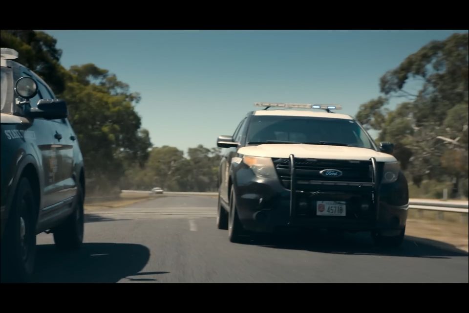 The ride and handling "tram tracks" in the film...